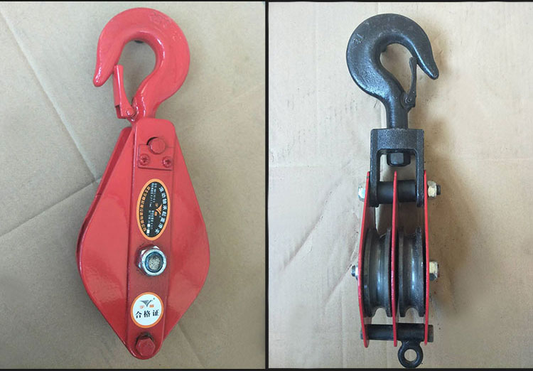 定制起重滑轮 省力滑轮组 手动定滑轮动滑轮吊装滑轮吊环轴承滑轮 16t