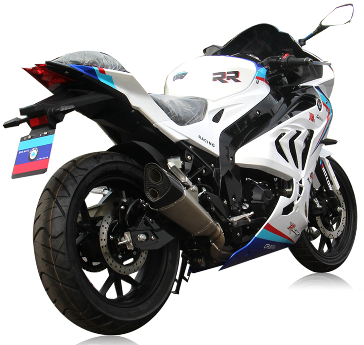 原装全新国产宝雕rr电喷摩托车重型机车整车可上牌草绿分黑双rr花国四