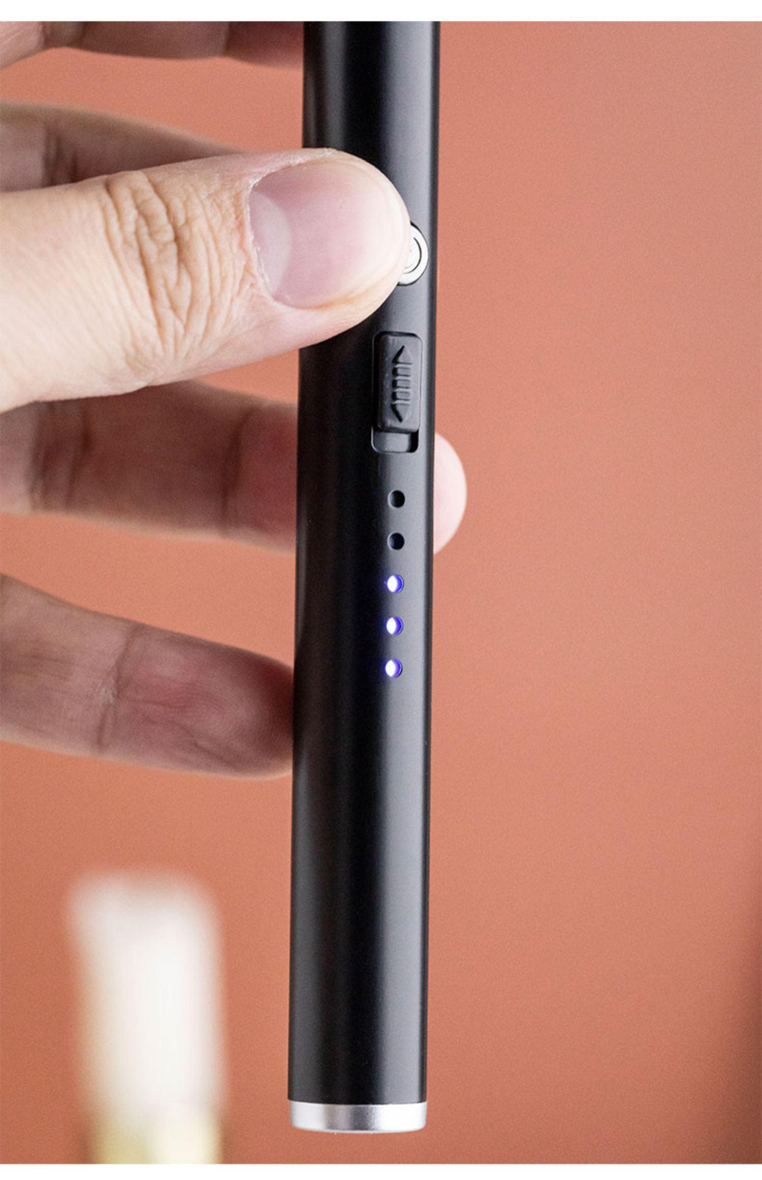 煤气灶点火器脉冲点火枪加长棒充电家用厨房电子打火机神器 360°弯曲