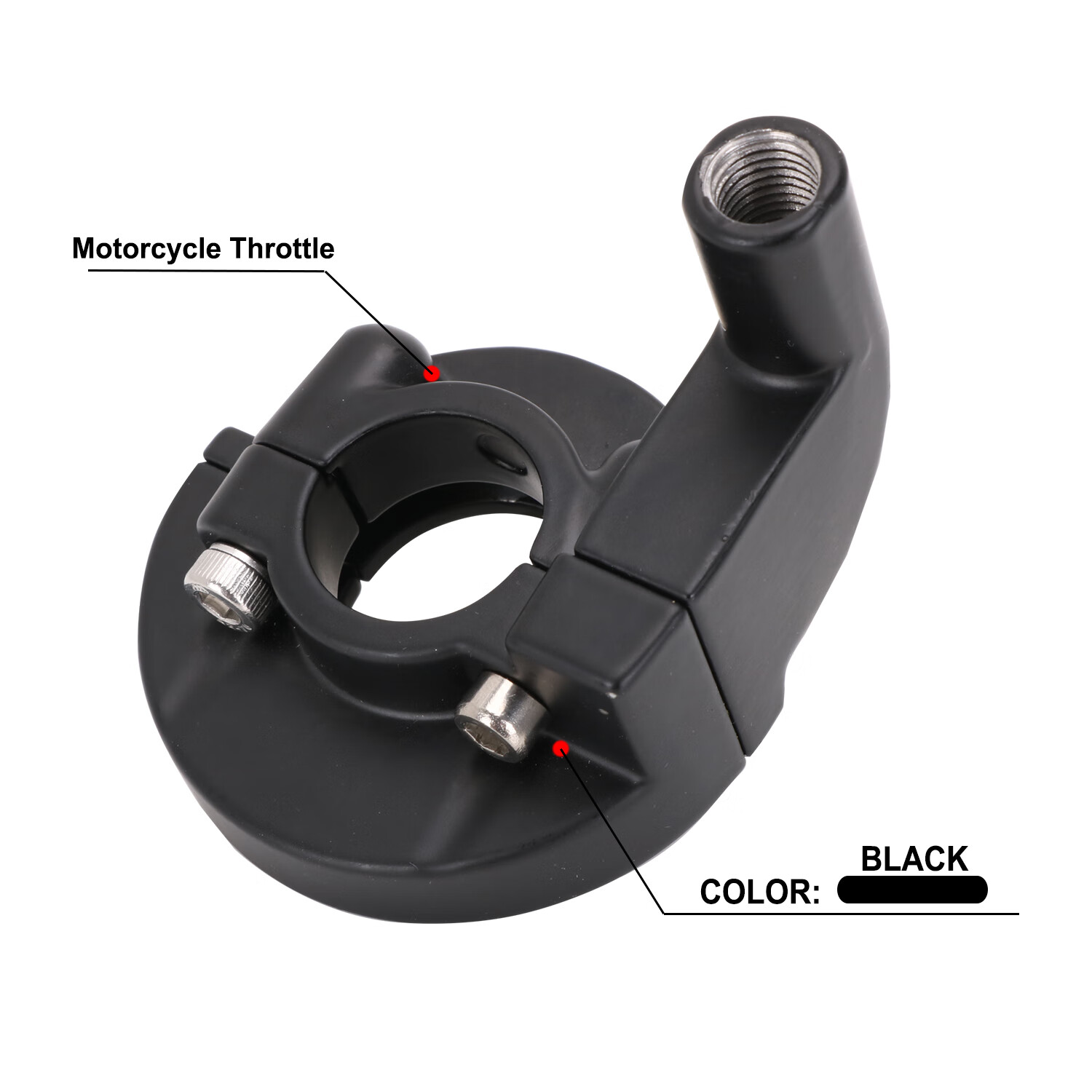 适用于虬龙轻蜂x配件适用于sur-ron 电动摩托车加油拉索加油器塑料