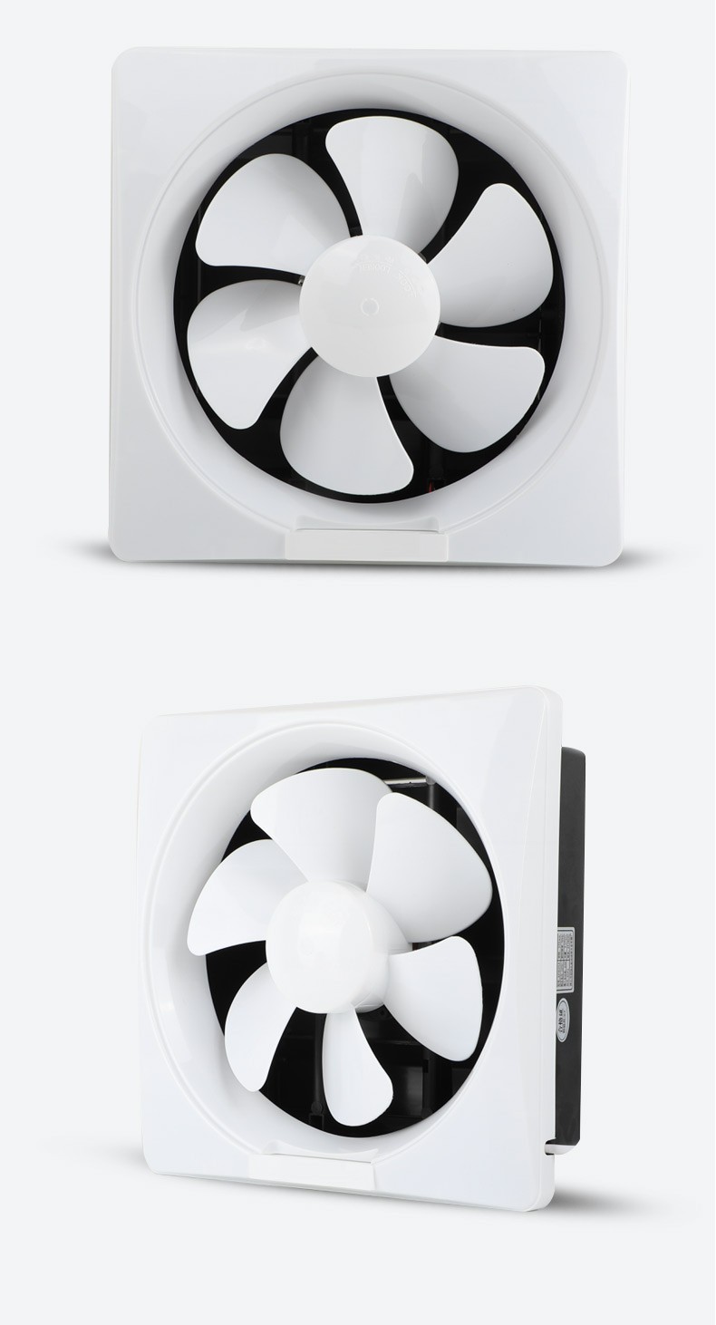 排气扇厨房窗式排风扇卫生间抽风机家用抽油烟换气扇 12寸(第四代