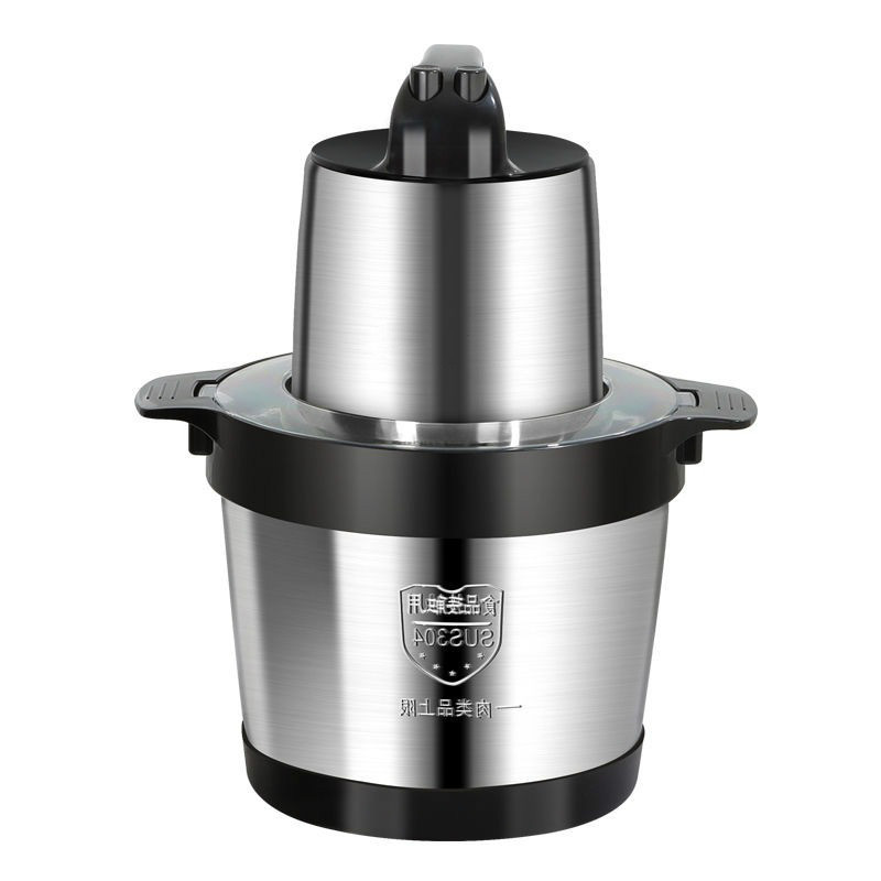 6升1500w大功率绞肉机多功能家用商用饺陷机碎肉打菜辣椒葱姜山药bea