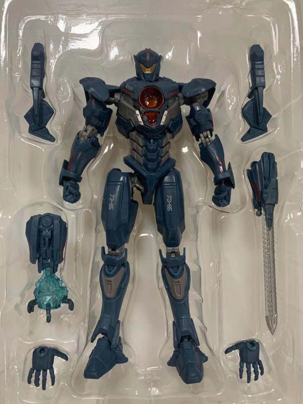 环太平洋机甲模型冬日阿贾克斯neca危险流浪者暴风赤红可动人偶7寸