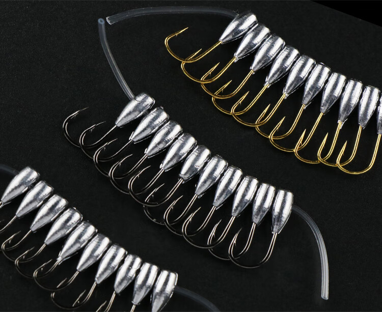 朝天钩伊势尼伊豆袖钩丸世有倒刺秋冬季钓鲫鱼铅头钩传统钓钩鱼钩 鬼