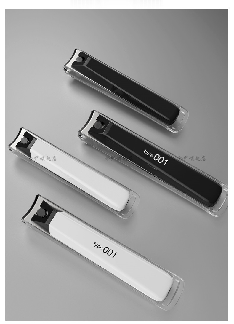 贝印指甲刀套装 贝印指甲单个装防飞溅指甲剪女指甲钳大号套装家用