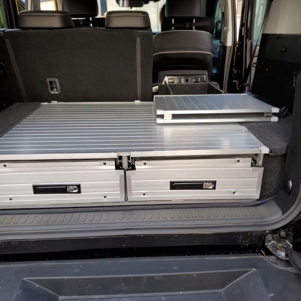 适用于坦克300床车魔盒 后备箱找平 多功能储物盒 旅行先生定制 全铝