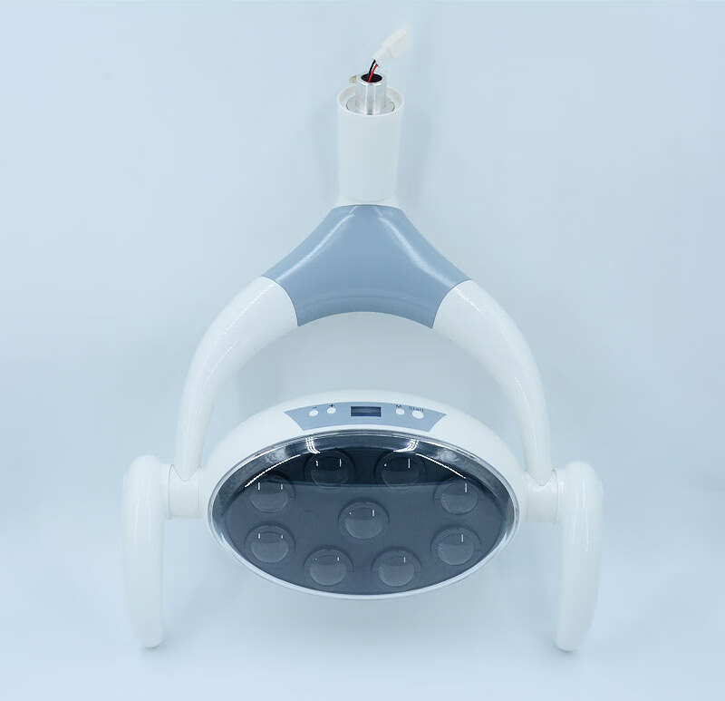 牙科口腔led灯感应牙椅灯高亮度不刺眼无频闪种植照明冷光无影灯 9孔