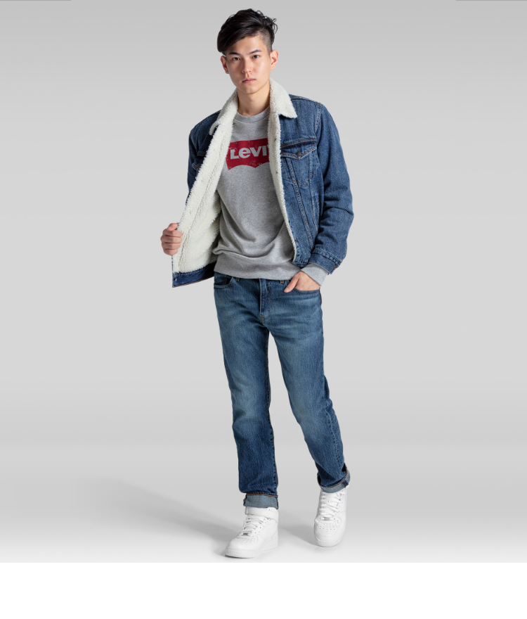 levis李维斯 男士牛仔夹克外套21195-0001levis 牛仔色 s