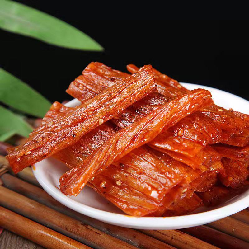 精选旺兴园手撕面筋辣条俏嘴巴辣条整盒50袋麻辣零食80后怀旧小吃辣片
