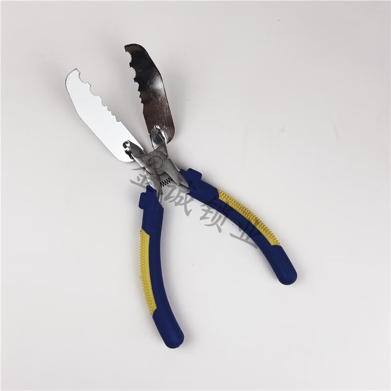 粤美瑞面板钳子拆面板工具防盗门拆面板辅助工具钳维修工猫眼钳子红柄