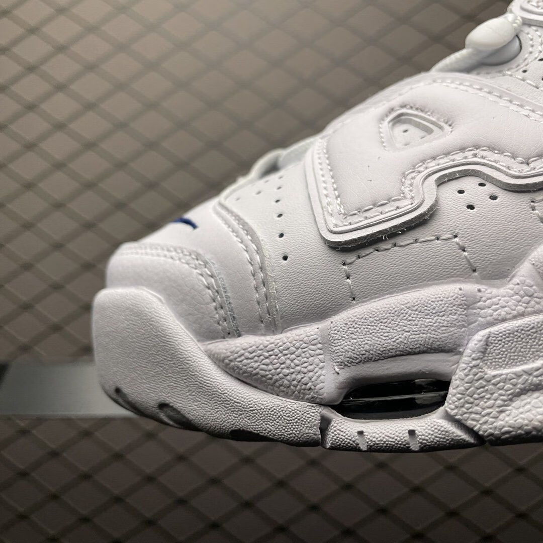 air more uptempo 大air皮蓬复古气垫缓震中帮男女文化篮球鞋 纯白 36