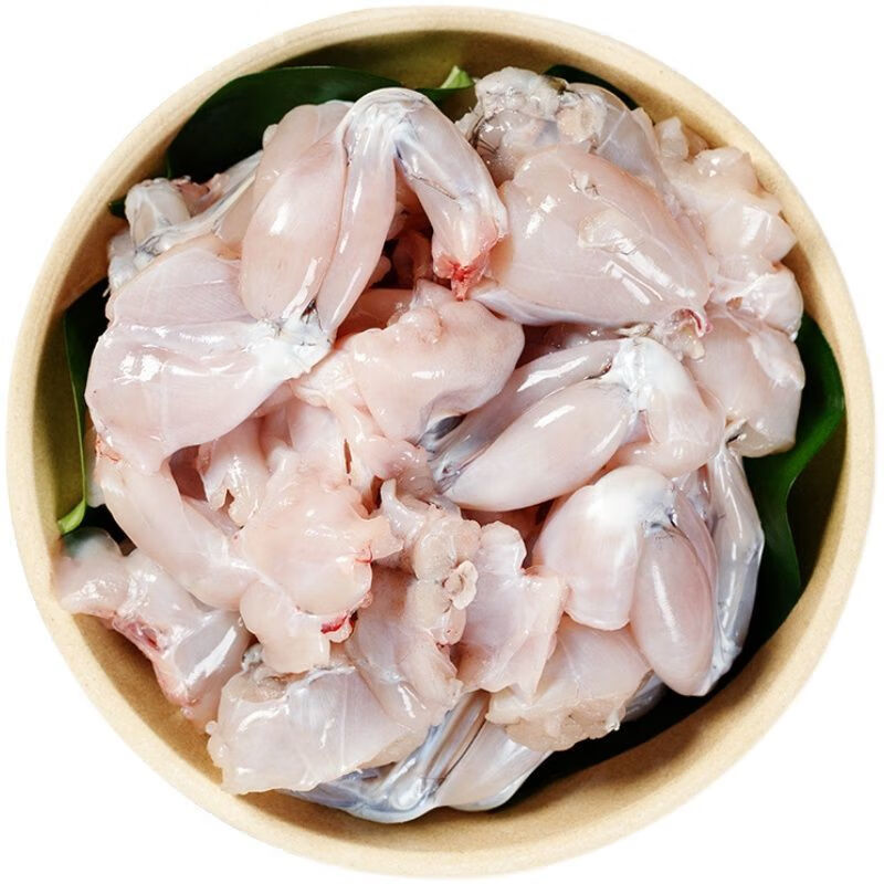 免浆牛蛙鲜活新鲜特大青蛙肉半成品牛蛙腿冷冻蛙肉块商用批发 300g*4