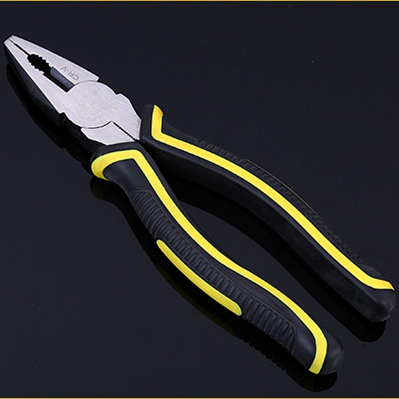 手动工具尖嘴钳平口钳老虎钳 6寸尖嘴平嘴钳