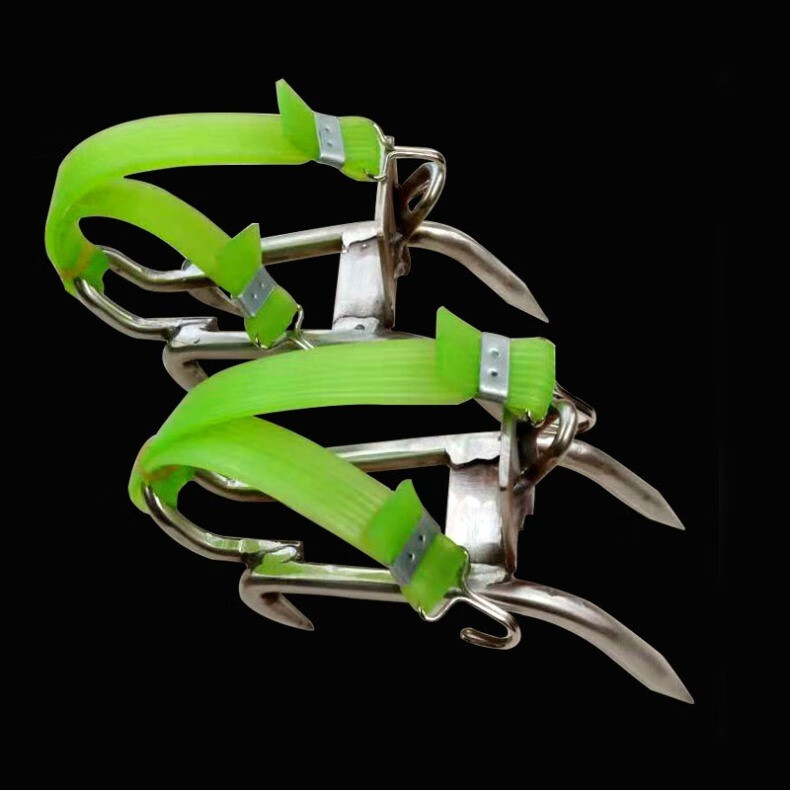 爬树用的工具爬树神器上树专用爪抓树工具爬大树加强版脚扎子五爪猫爪