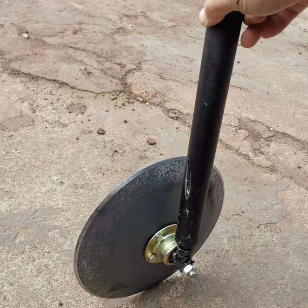 农机配件手扶地膜覆盖机盖土盘播种机覆土器开沟器锰钢圆盘覆土盘 圆