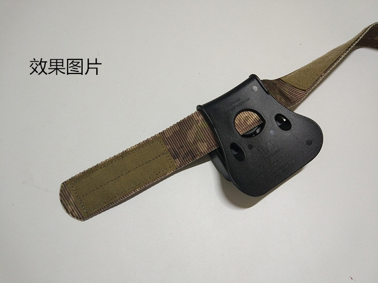 雪峰狐新款腰部双排弹夹套战术快拔套9mm弹匣套58mm双联速拔套