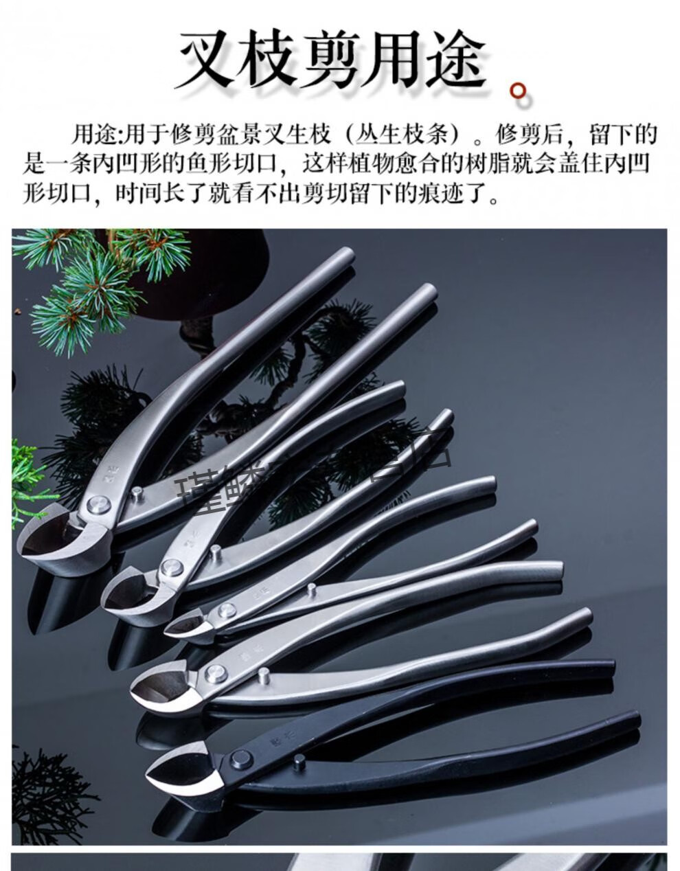 倘沭湾 修枝剪 盆景修剪造型专用工具制作球形剪刀球型钳枝叶芽贝千库