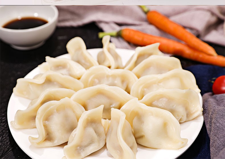 东来顺羊肉胡萝卜水饺435g24只装速冻水饺早餐夜宵火锅食材精选面粉