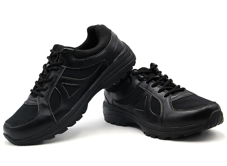 3514新式黑色春秋作训鞋男跑步武训练夏季轻警3537鞋 【春秋款】 38码