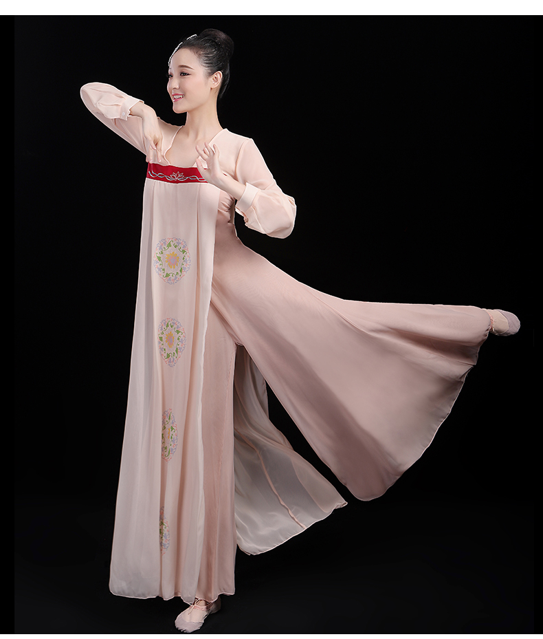 艺考服装女芒种古典舞演出服飘逸风古装汉服仙女古风长裙丽人行舞蹈