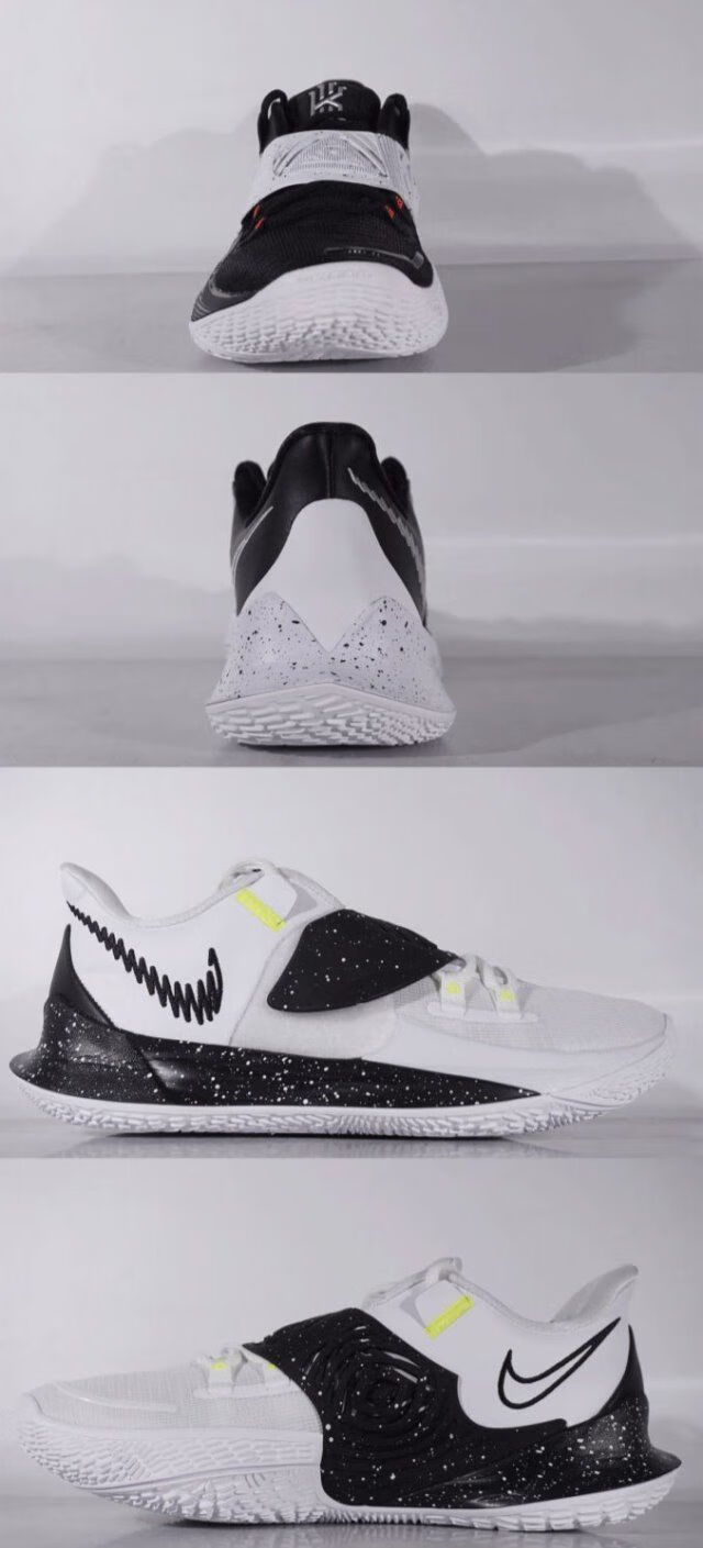 莆田纯原毒得物欧文low3代篮球鞋kyrie low3扎染月光绿黑红运动鞋