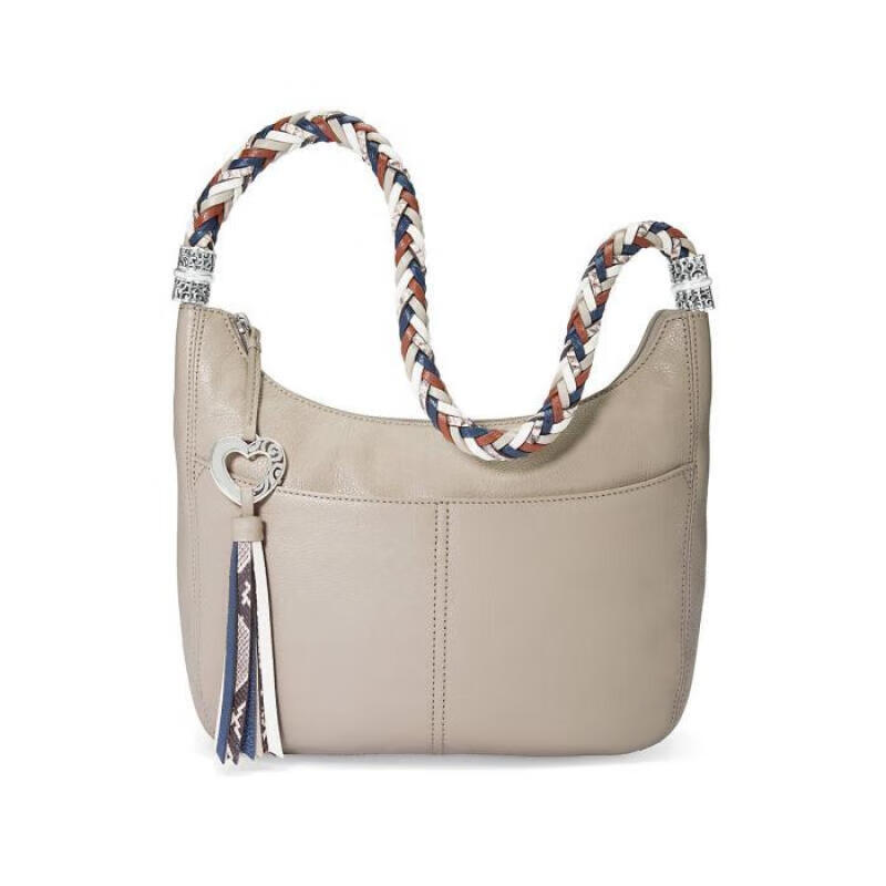 布莱顿brighton女士时尚手提单肩包经典流苏拉链日常百搭a2601128h204