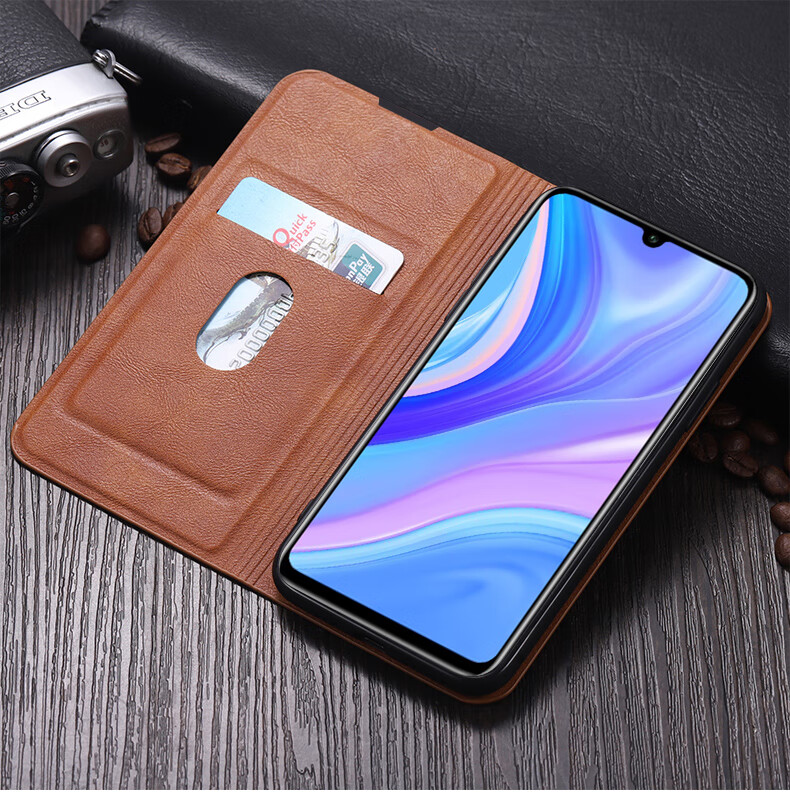 雅蒂凡华为荣耀20青春版手机皮套翻盖式磁性吸附lraal00手机壳男士