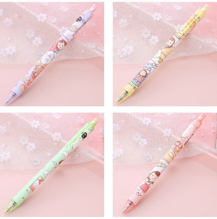 zanyang不二麻肉球按动中性笔黑色0.