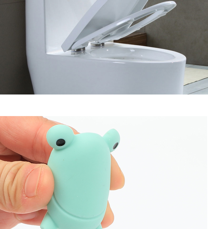 Gongxun Door Handle Anti-Collision Sticker, Refrigerator Cabinet Door Wall Buffer Pad, Entrance Silicone Door Bumper, Animal Transparent, 6-Pack 6