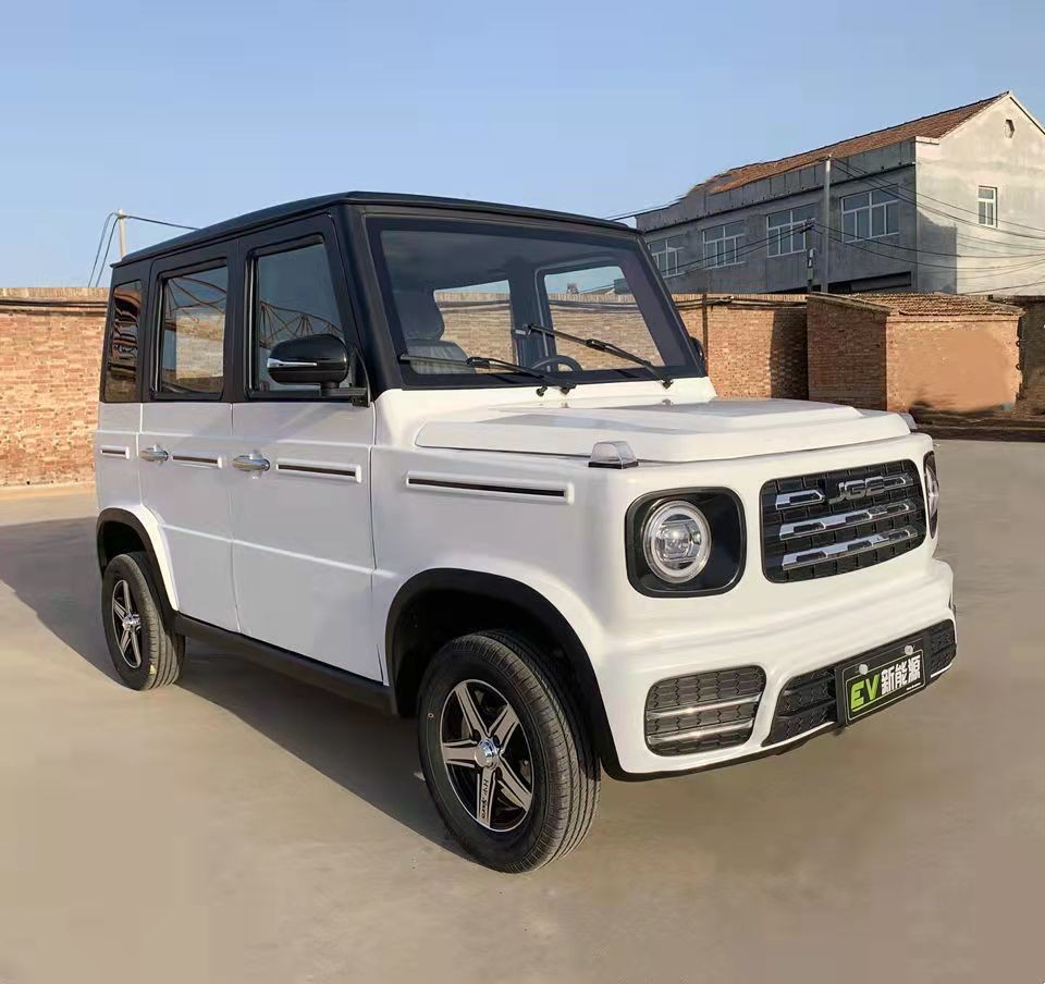 中老年代步电动车 奔驰大g四轮全封闭电动车成人家用锂电瓶油电两用