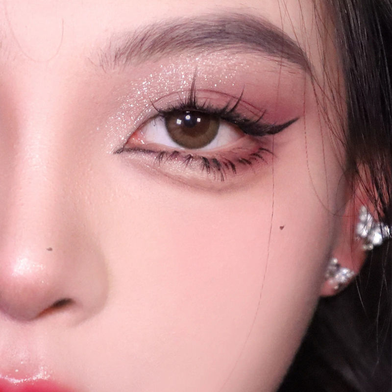 网红款浓颜钓系芭比大眼假睫毛黑梗自然加密款分段式仿真眼睫毛古莎4