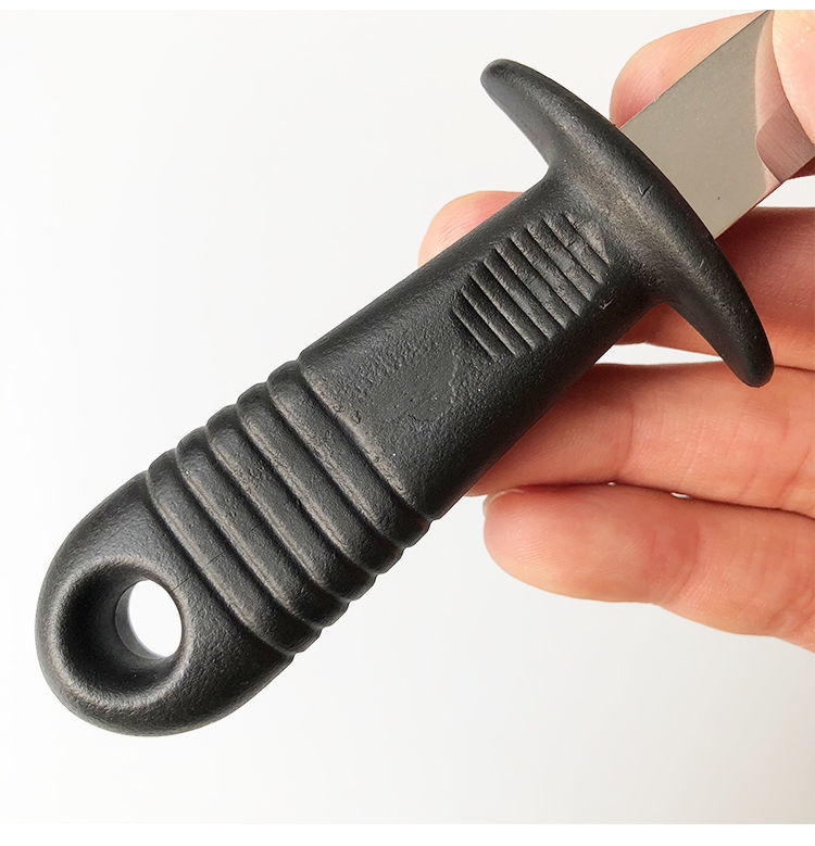 生蚝刀xman 开生蚝刀商用开蚝神器生蚝开壳器撬壳神器家用蚝刀 黑色50