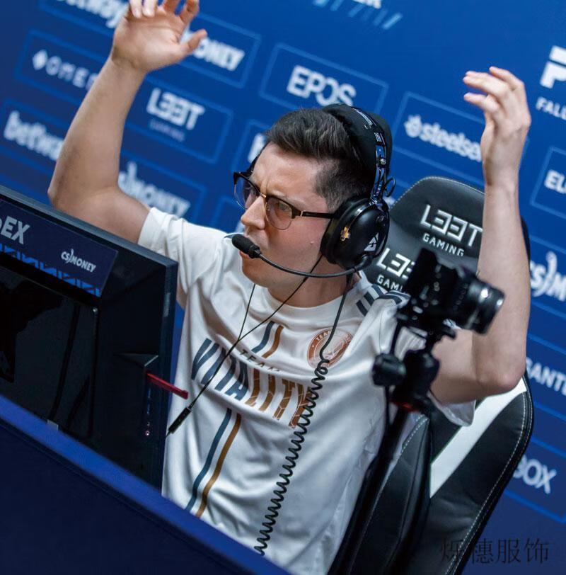 可定制idvitality队服可定制id电竞法国小蜜蜂zywoo比赛服shox短袖