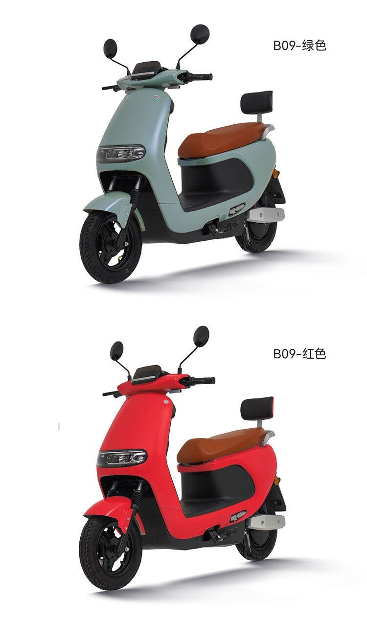 海戈电动摩托车72v60伏成人两轮电动车长跑王外卖高速电瓶车双碟刹