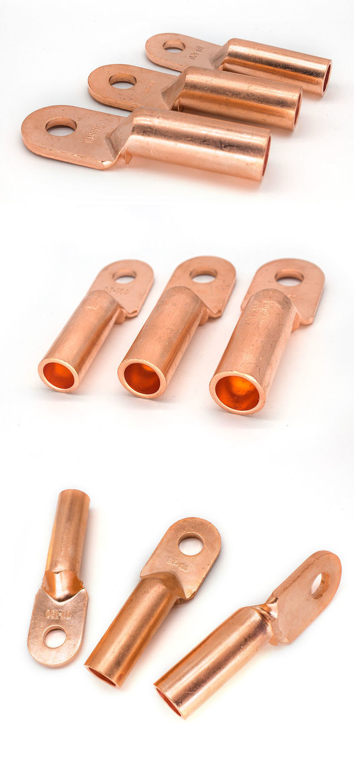 xmsj dt铜鼻子铜接线端子10-630平方铜线鼻子电缆堵油铜接头线耳可