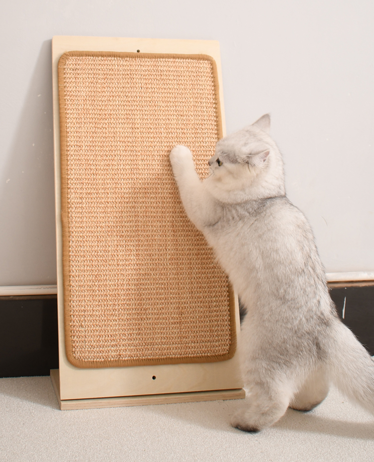 【官方】宜家(ikea)立式猫抓板剑麻垫磨爪器不掉屑耐磨免打孔l型实