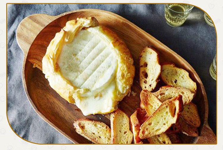 凯偲洽 格兰特camembert卡蒙贝尔干酪金文芝士奶酪125g奶酪 布里