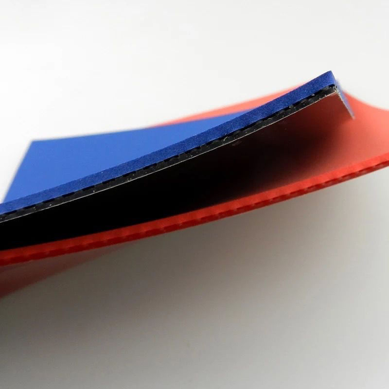 套胶乒乓球胶皮反胶蓝海绵高弹海绵快攻弧圈训练初学者 红色2个 60