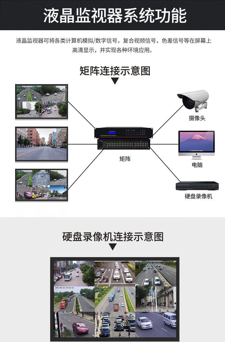 汉邦高科55寸监视器HB-LED55A-4K