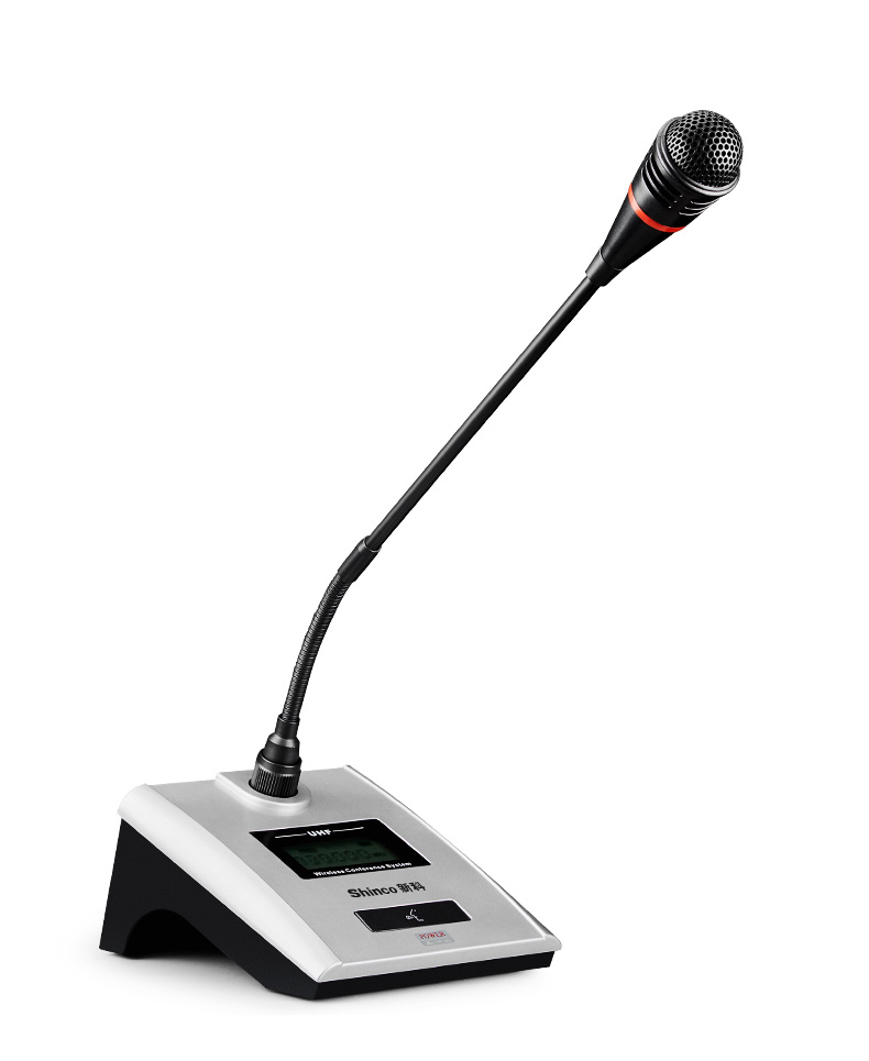 h30鹅颈无线麦克风u段调频公共广播学校演讲会议室讲台台式话筒 h81