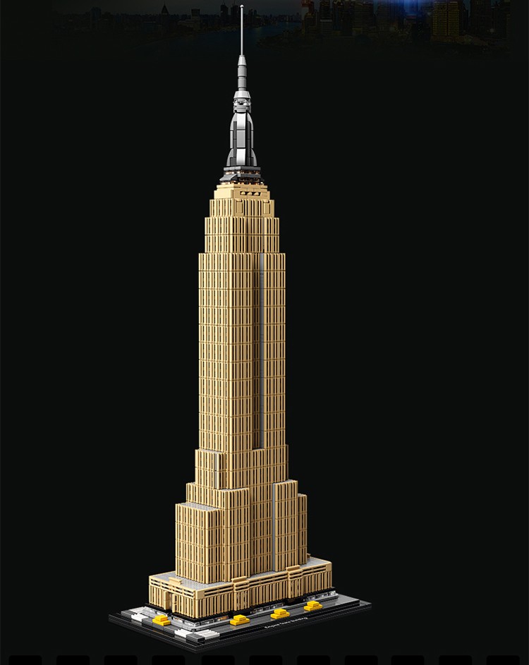lego乐高建筑天际线architecture系列小颗粒儿童积木拼插玩具礼物帝国