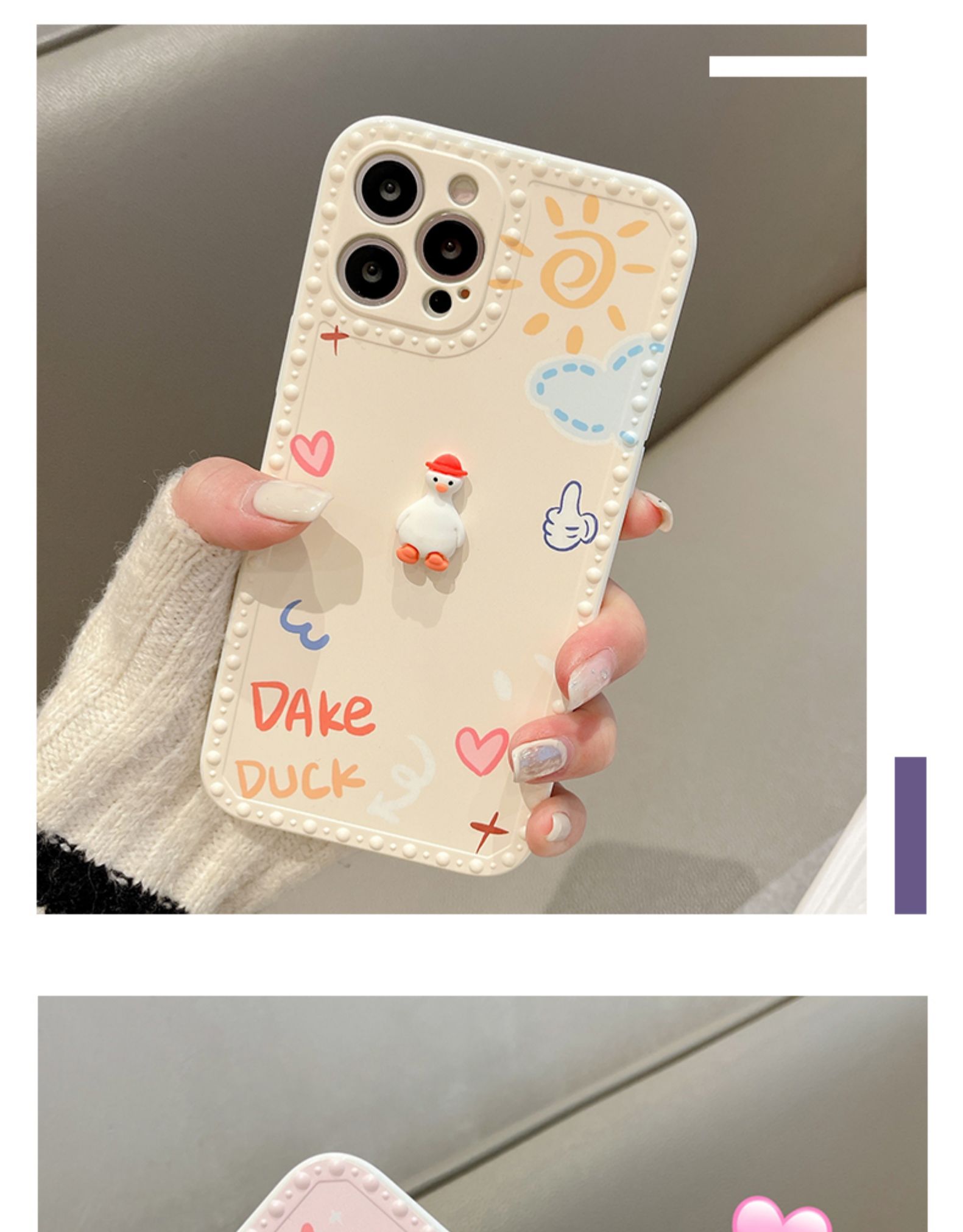 晞磐祈适用mate40pro手机壳p40个性创意p30网红ins风mate30可爱卡通女