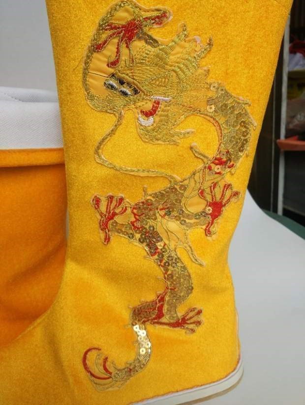 新款古装皇帝靴子唐朝大臣靴子古代鞋子男女官靴皇上龙靴道具布靴品质