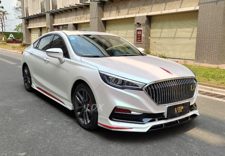 红旗h5前铲适用于18-22款红旗h5前铲前唇侧裙边后唇尾喉尾翼改装件