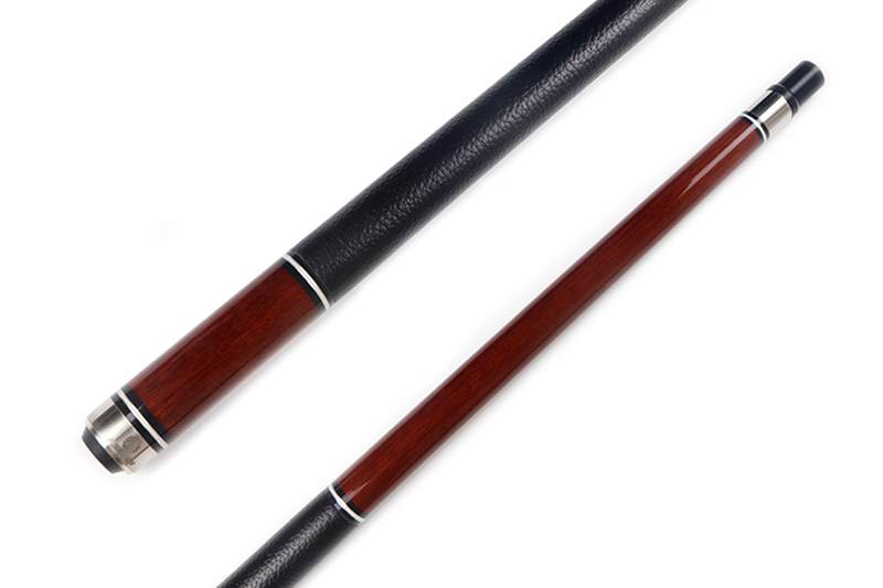 毒药台球杆中头黑8球杆小头九球杆美式八球花式桌球杆黄金檀小头105mm