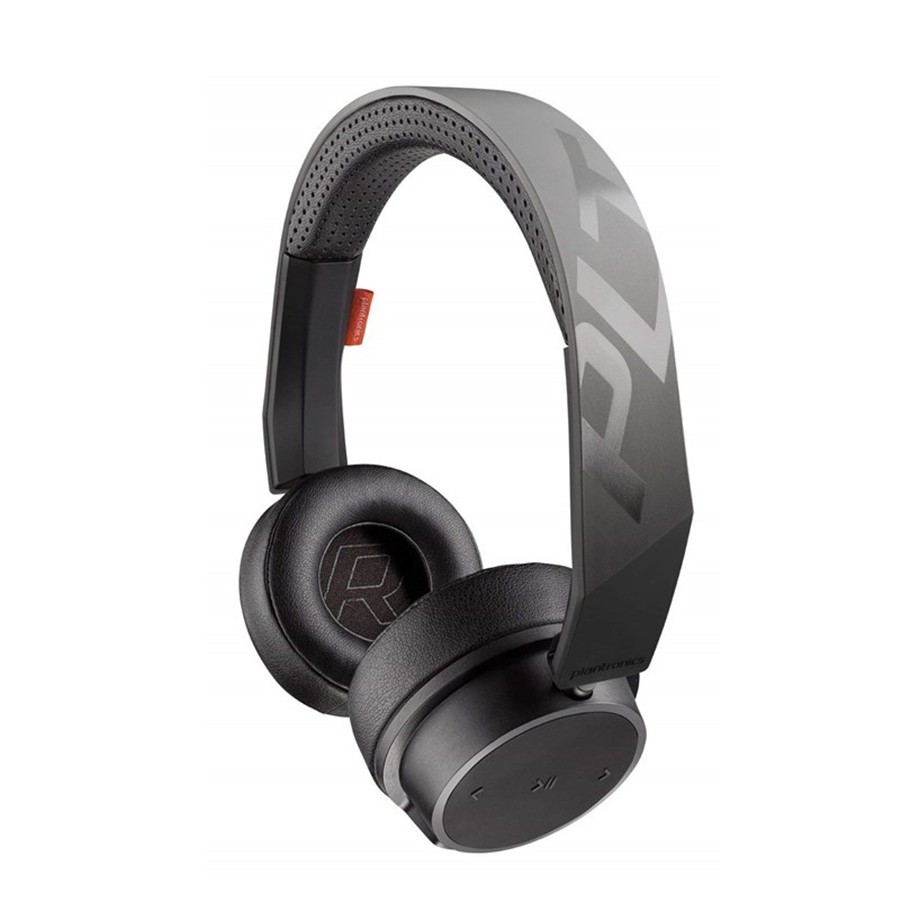 缤特力plantronics头戴式耳机无线蓝牙带麦克backbeatfit500蓝绿色