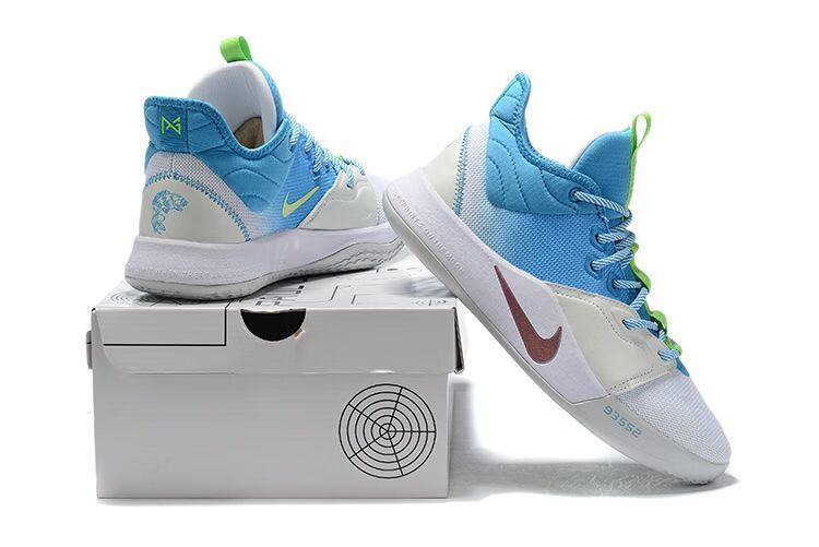 【官方旗舰店】pg3保罗乔治3代鱼饵白金气垫耐磨缓震运动鞋实战篮球鞋