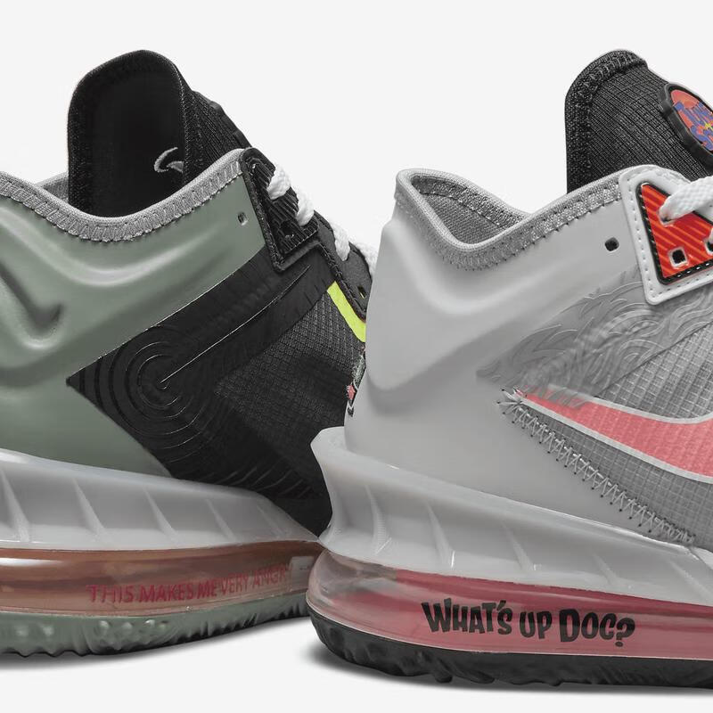 耐克nike 男鞋lebron 18 low 詹姆斯18代 缓震透气防滑 运动实战篮球