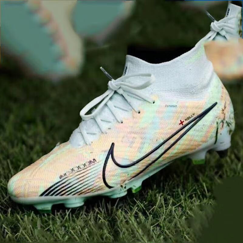 aj刺客15足球·鞋高低帮fg钉ag内·马尔c·罗梅西比赛训练鞋cr7牛油果