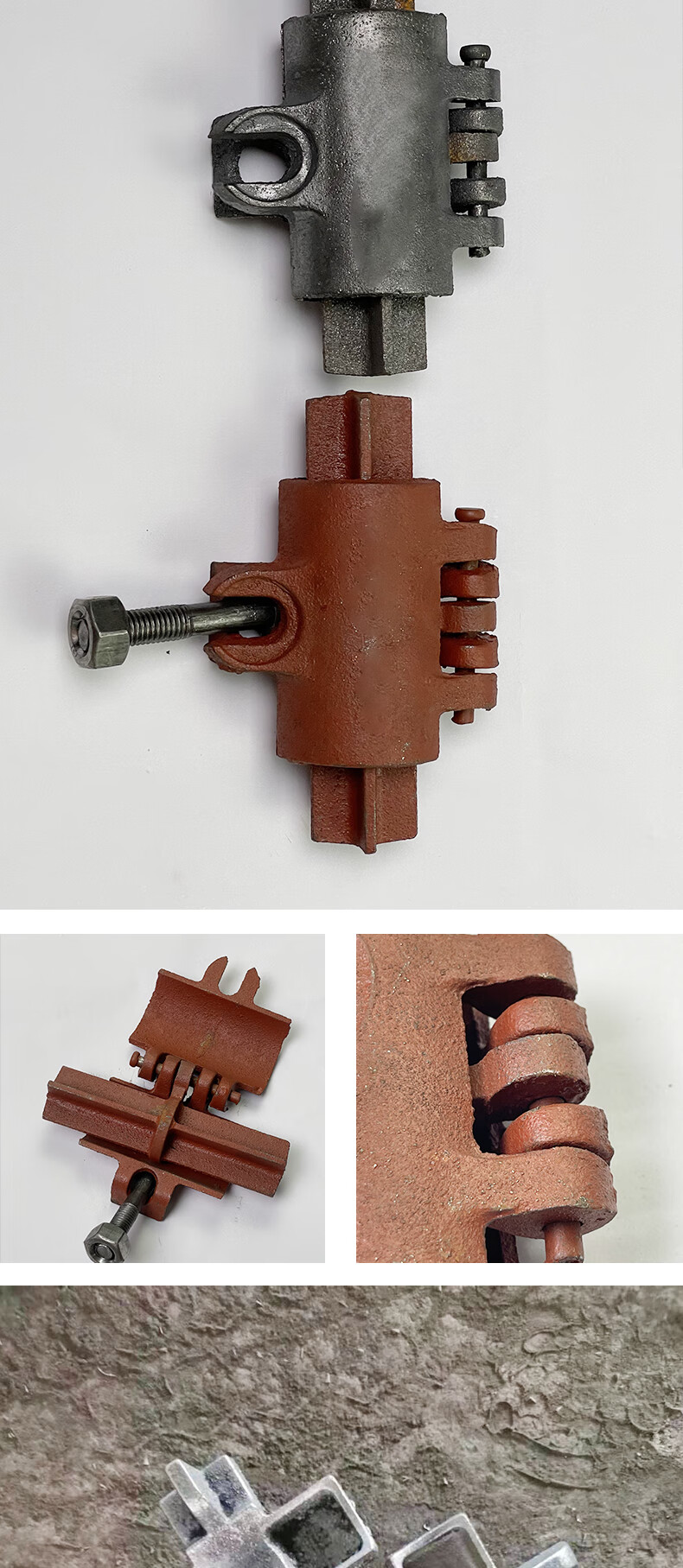 玄欣 扣件钢管卡扣扣件48管建筑扣件连接十字卡扣转向钢管扣件紧固件